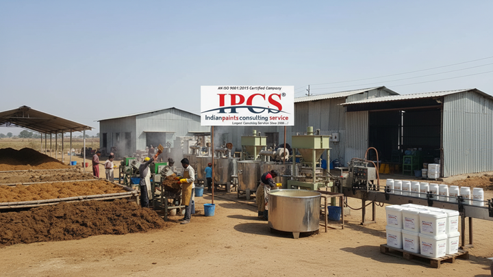 About cow dung paint manufacturing process and plant setup