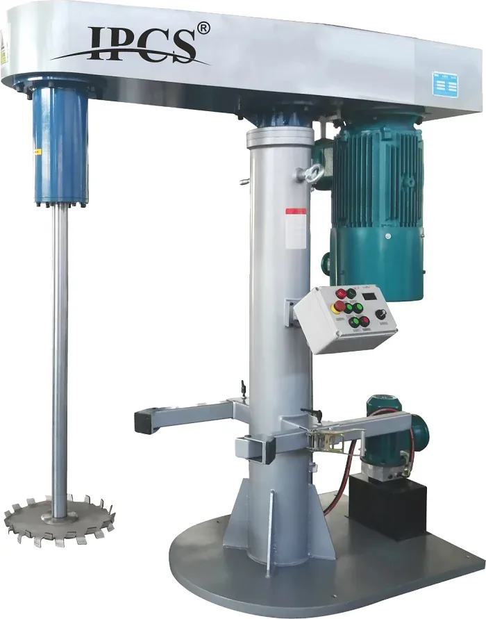 High speed disperser used in paint manufacturing